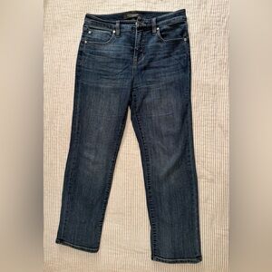 1822 Denim Dark Blue Straight Leg Jeans